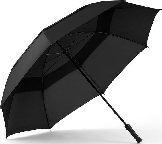 ShedRain Windjammer 62" Windproof Golf Umbrella, Manual Open, Assorted
