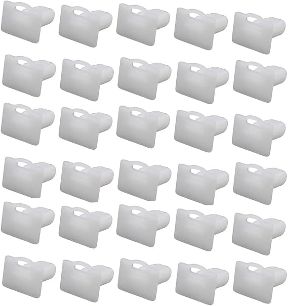 60x Door Sill Trim Clips 51471840960 For BMW E30 E32 E34 E36 E38 E39 E46 Z4 E81 E82 E84 E63 E64 E65 Compatible With For 3 Series Car Fasteners and Clips