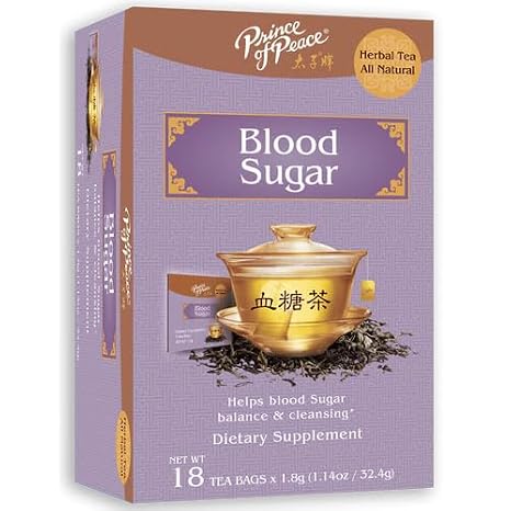 Blood Sugar Herbal Tea, 18 Count Tea Bags, 2 Pack