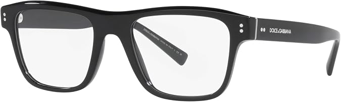 Dolce & Gabbana DG3362-501 Eyeglass Frame BLACK w/DEMO LENS 53mm