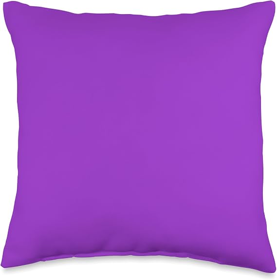 Purple Throw Pillow, 16x16, Multicolor