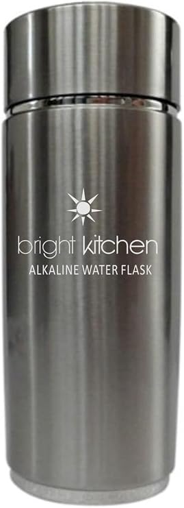 Bright Kitchen Alkaline Water Stick Wand 2 Pack, Raise pH to 9.5, Add Tourmaline, Maifan, Far Infrared Stones, Reduce ORP, Reusable, Portable, Makes 100 Gallons per Stick, Create Mineral Water at Home