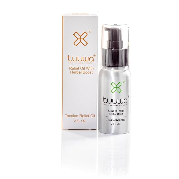 TUUWA Relief Oil with Herbal Boost 2 floz