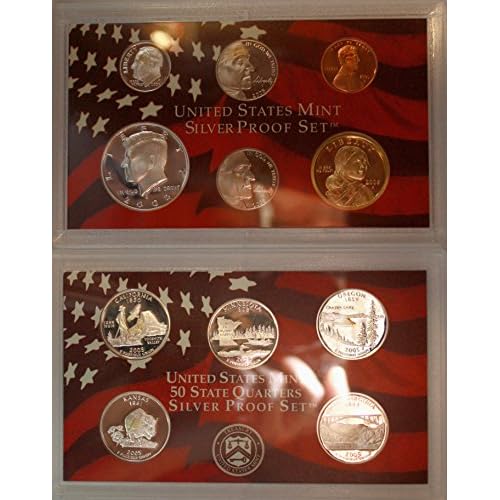 2005 S Silver Proof Set in Original US Government Packaging