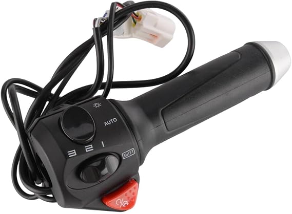 Right Handlebar Combination Switch Button with Speed Control Handle Compatible for Super SOCO TC TS