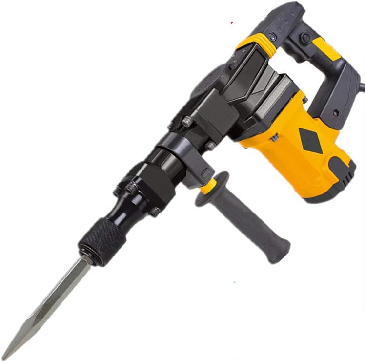 YUCHENGTECH Rotary Hammer Drills Electric Demolition Jack Hammer Electric Chisel Concrete Breaker for Industrial Demolition 220V (1750W)