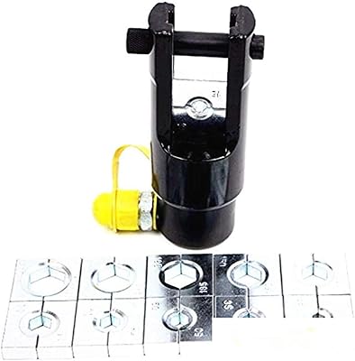 YiFun Trade 8 Ton Hydraulic Wire Hexagon Crimping Tools with 11 Dies 16-300mm2 Wire Crimper