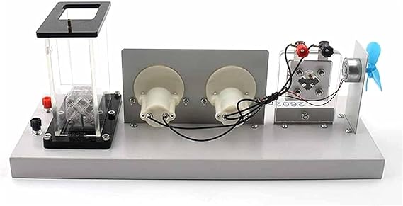 VERIMP Reversible Hydrogen Fuel Cell and Electrolyzer Physics and Electricity Experiment Hydrogen Oxygen Generator Kit Teaching Equipment High-Tech Hydrogen Fuel Cell and Electrolyzer
