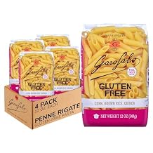 Garofalo - Premium Gluten-Free Penne Pasta, Italian Made, Corn, Rice, Potato & Quinoa Blend, Bronze-Drawn, Al Dente (4 pack)