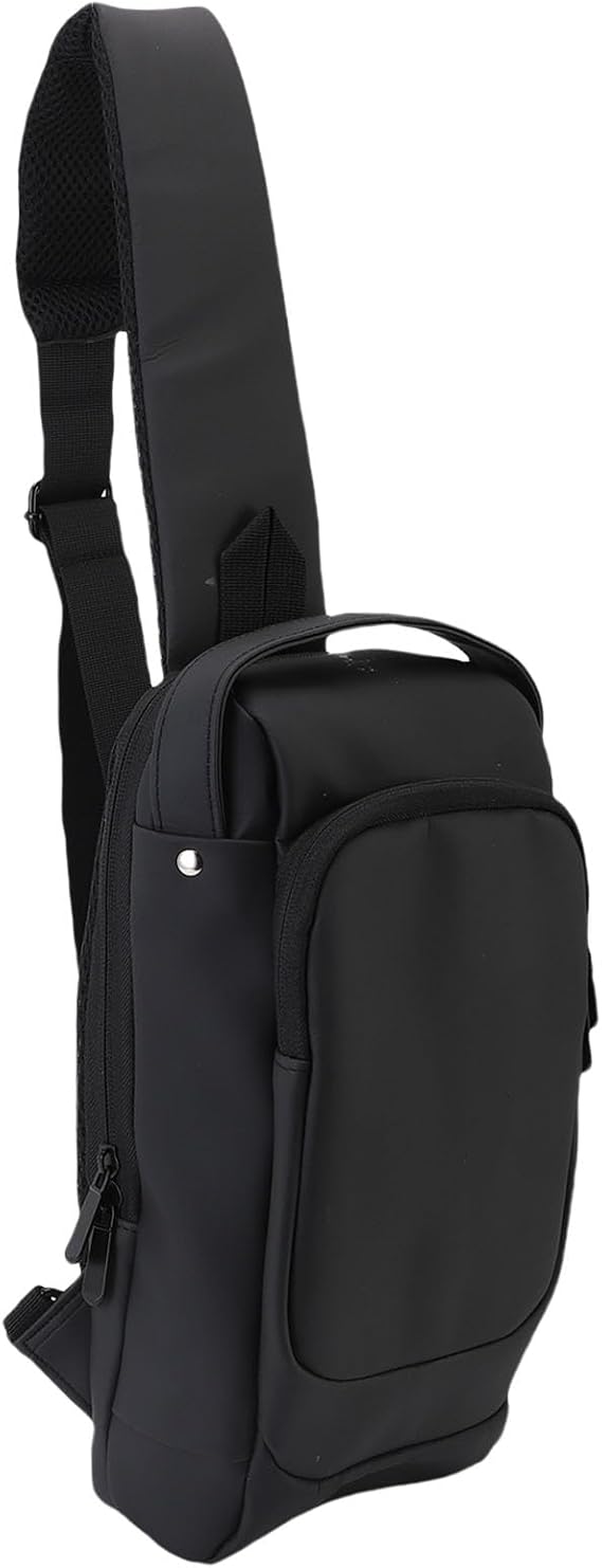 CHICIRIS Gaming Console Sling Bag, Multi Layered Compartment Design with Dedicated Console Section and Adjustable Shoulder Strap, for OLED ROG Ally Legion Go 2 Handheld Game Consoles