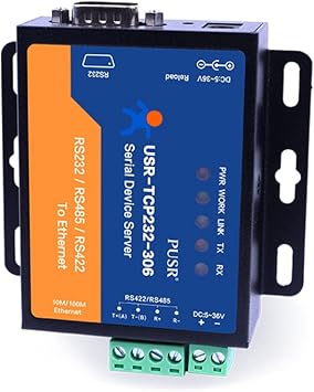 TCP232-306 RS232 RS485 RS422 to Ethernet TCP IP Modbus Gateway Serial Device Server Serial to ethernet converters