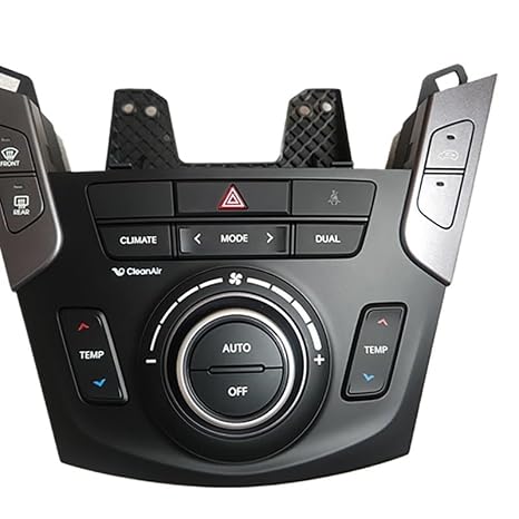 Heater Control AC Switch Automatic Air Conditioning Panel Assembly For Hyundai for Santa Fe i35 2013-2017(2 buttons)