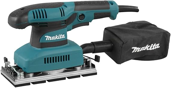 Makita Sheet Finishing Sander, 1/3 In, 1.7 A, Teal (BO3710)