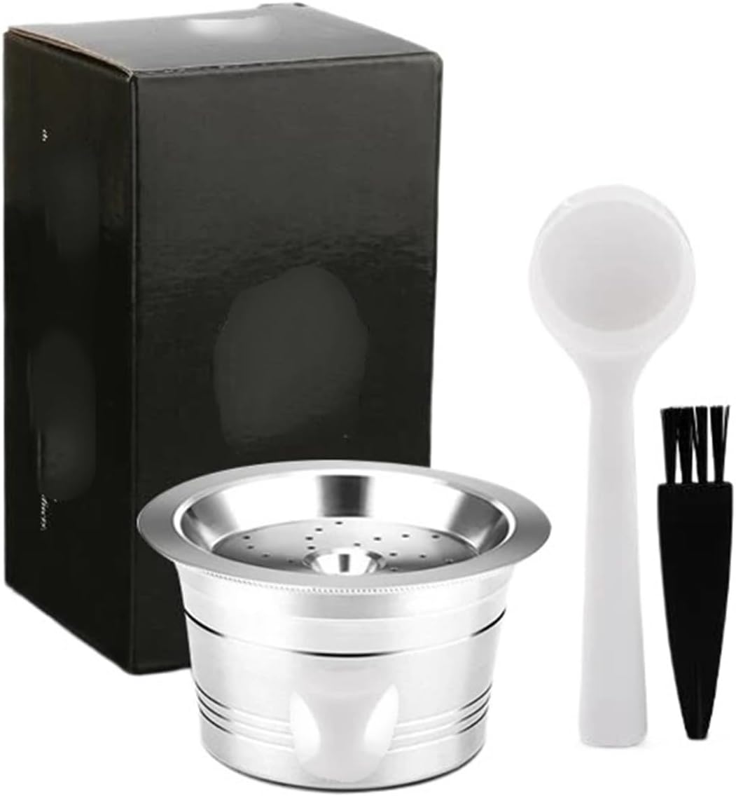Tchiboに対応、Cafissimoに対応、繰り返し使えるコーヒーカプセルフィットマシン、STAINLESS STEE KフィーパーツSet1