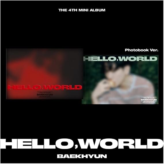 BAEKHYUN EXO - Hello, World [Photobook Ver.] 4th Mini Album (Hello ver.)