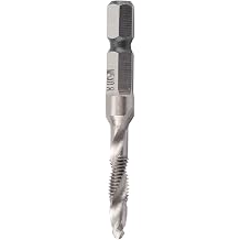 Hex Shank Drill, M5 x 0.8 HSS 1/4" Hex Shank Drill Tap Taper Drills Bits Power Tool Part