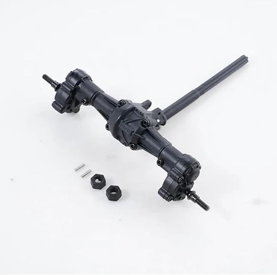 FMS FCX18 Rc Car Parts RC Crawler RC Trucks Parts Replacement Accessory for 1/18 K10, Hummer EV:Rear Axle Assembly V1