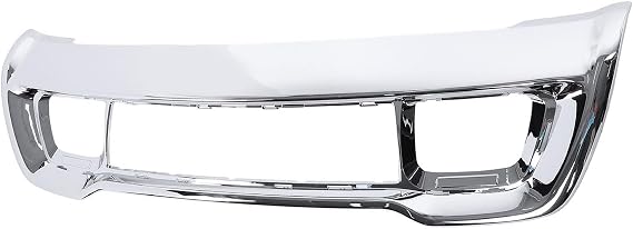 Fit for JEEP 2014-2016 Chrome Bumper Grille Bezel Frame, High Gloss Finish, Easy Installation for Enhanced Vehicle Style, 1 X Bumper Chrome Trim Fit for JEEP Enthusiasts