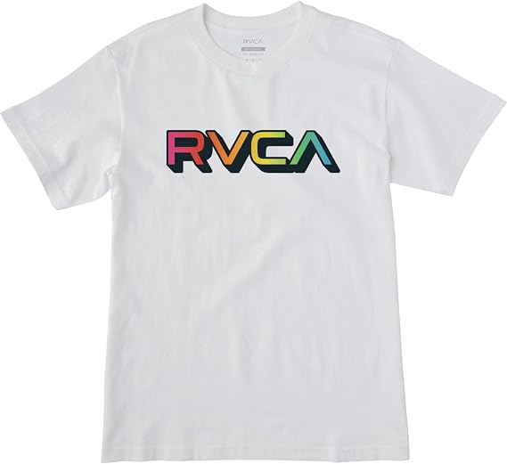 RVCA Men's Graphic Short Sleeve Crew Neck Tee Shirt