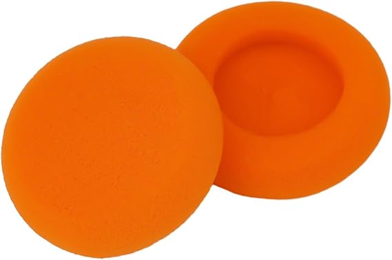 Memory Foam EarPads Replacement Parts For KOSS Porta Pro KSC75 Headphones, Upgrade Listening Comfort(Orange)
