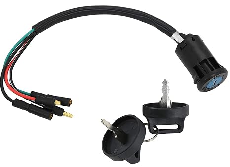 Ignition Key Switch for Honda TRX300 Fourtrax 300 TRX300FW Fourtrax 1990 1991 1992 1993 1994 1995 1996 1997 1998 1999 2000 ATV