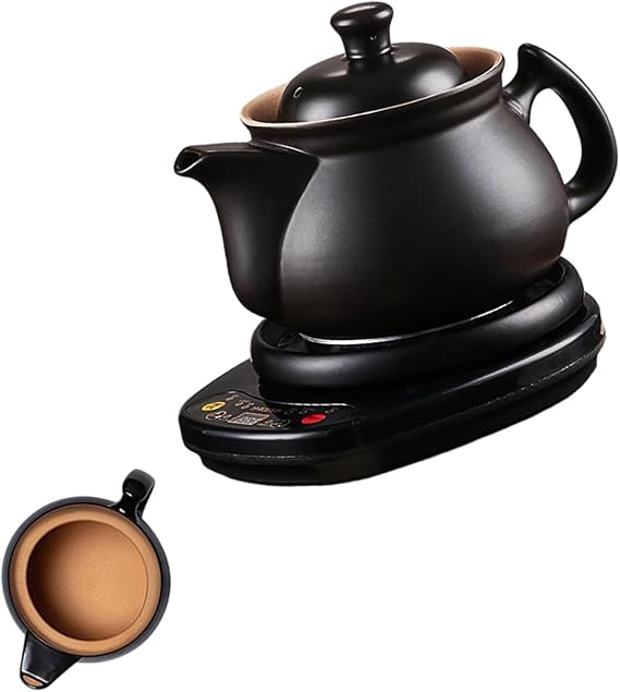 Household Fully Automatic Traditional Chinese Medicine Electric Frying Kettle Boiling Casserole Container Ceramic Family Herbal Maker