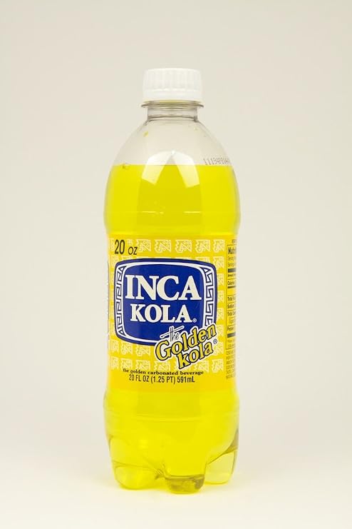 Inca Kola Bottles 20 Fluid Ounce (Pack of 24)