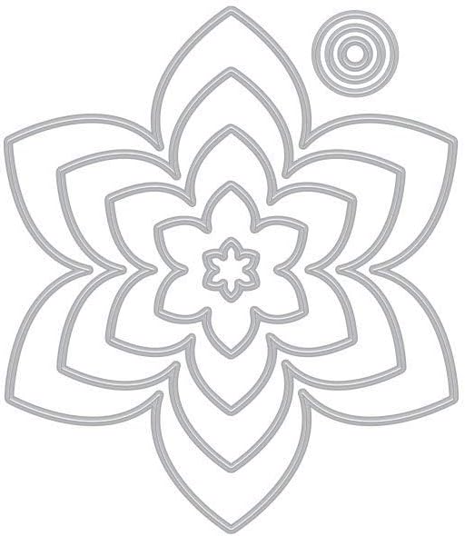 Hero Arts DI712 Infinity Dies, Flower Infinity