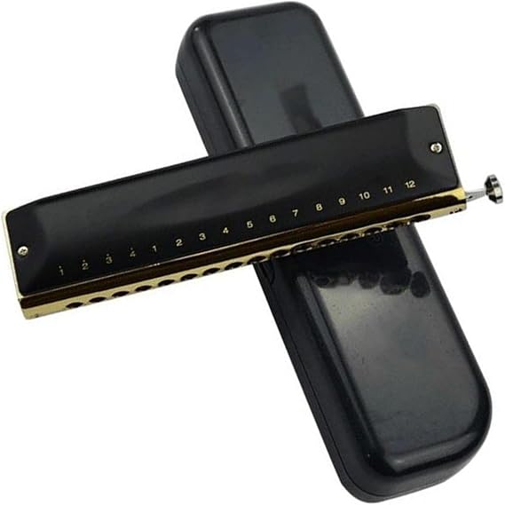 harmonica Brass Comb Chromatic Harmonica 16 Hole 64 Tone Professional Musical Instruments Harp