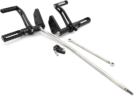 TOFR CNC Aluminum Forward Controls for Harley Dyna | Compatible with Street Bob FXDB 2006-2017 Super Glide FXD FXDC FXDX Low Rider FXDL 2000-2017