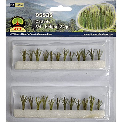 Gardening Plants Cattails HO Scale Hobby Train Sceneries
