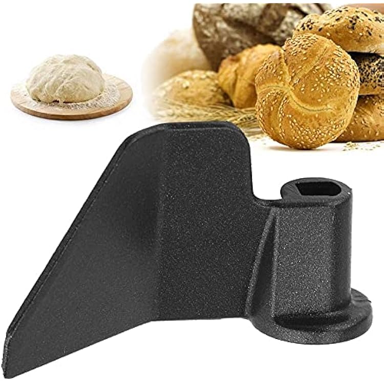 FTVOGUE Bread Maker Paddle, Stainless Steel Non-stick Breadmaker Machine Replacement Part Mixing Paddle