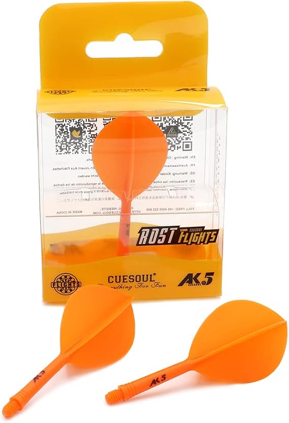 CUESOUL Orange AK5-Slim Shape/Diamond Shape/Shield Shape/Standard Shape/Teardrop Shape/Big Wing Shape/Kite Shape
