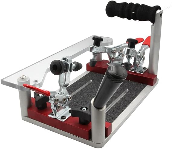 Infinity Cutting Tools Coping Sled w/Standard Toggle Clamps |For 5/8" to 1-1/4" thick material