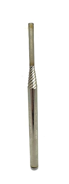 Porting Mandrel 6", CR-9-6 Premium High Speed Steel Coarse Thread Extra Shank Length Cartridge & Spiral Roll Mandrel, 1/8" Pilot Diameter x 3/4" Pilot Length x 1/4" Shank x 6" Overall Length