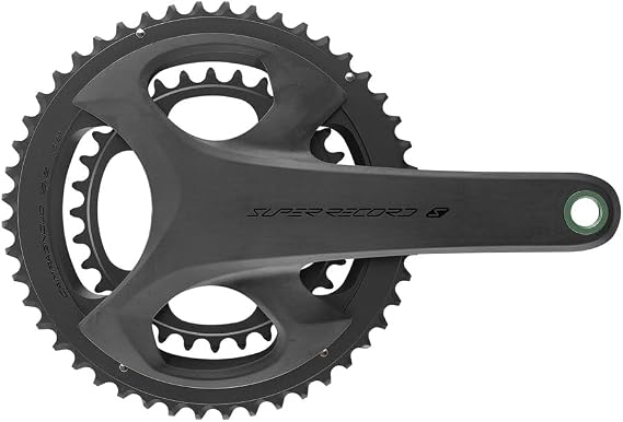 Campagnolo Super Record S Wireless Crankset - 175mm, 12-Speed, 50/34t, Campy 121/88 Asym BCD, Ultra Torque Spindle, | Campy 121/88 Asym BCD, Ultra Torque Spindle,