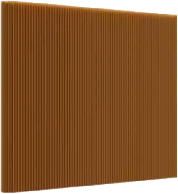 Paper Room Divider, Portable Office Partition Wall for Room Seperation, Folding Privacy Paper Screen for Home Office Studio Exhibition(Brown,300x39x160cm)