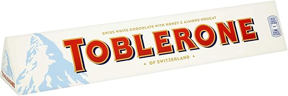 Toblerone White Chocolate Bar 360g