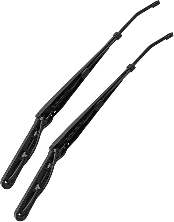 42548 42535 Front Driver Passenger Side Windshield Wiper Arm | Fit for Chevrolet Silverado 1500 HD 2500 3500 1999-2002 Suburban 2000-02 Tahoe 2000-01 Replace 12487597 12487596, 2 Pcs
