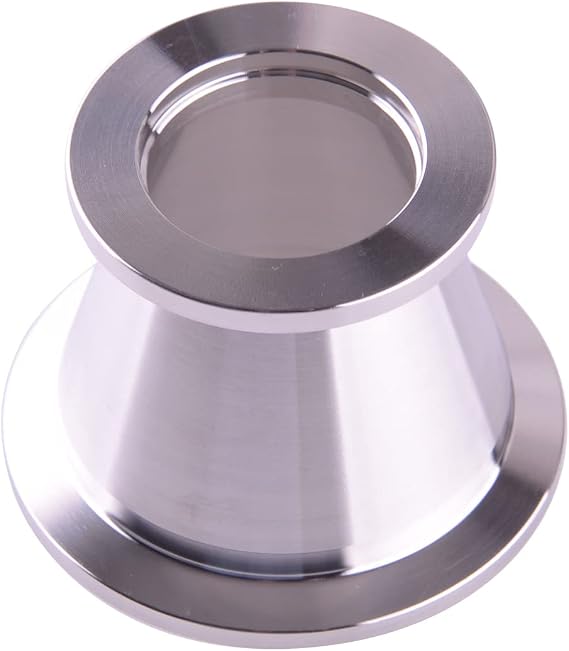 Stainless Steel Conical Reducer KF25 to KF40 Flange Vacuum Adapter