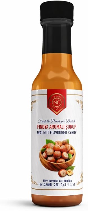 Nish Fındık Aromalı Şurup 250 ML - Pet Şişe