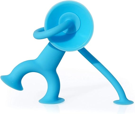 MOLUK Oogi Blue, Very extensible Friend with Suction Cups, Silicone Travel Companion