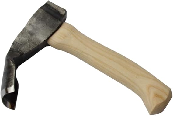 Muller Classic-S Swedish Bowl, Gutter Adze Short - Outside Bevel - Hand Forged in Austria - 7075.600