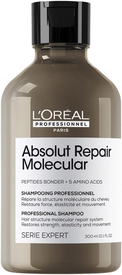 L'Oréal Professionnel Paris Serie Expert Absolut Repair Molecular Tüm Yıpranmış Saçlar Için Arındırıcı Şampuan 300ml