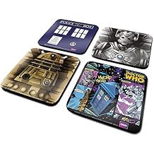 DOCTOR WHO 4 Coaster Set