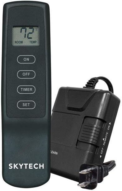 SkyTech SKY-1420T/LCD-A Fireplace Remote Black