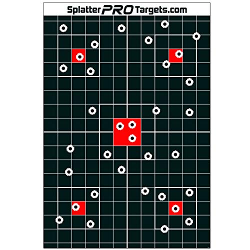 12x18 Splatter Targets. Shots Burst with a Bright Splatter Upon Impact. Instantly See Your Shots.