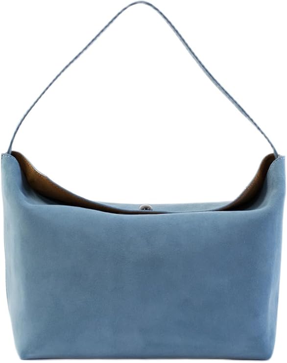 Turnlock Suede Mini Bag