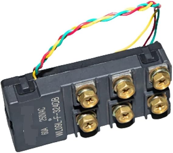 Magnetic Holding Relay 3 * 80A Single Double Coil 3A 3B 250VAC 9 12 24 48VDC Normally Closed
