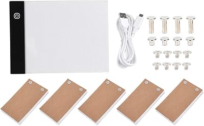 Flip Book Kit, LED Flip Book Kit Flipbook Kit Flipbook LED Drawing Board Painting Art Supplies USB